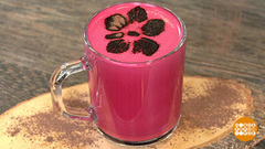 Розовый капучино без кофе. Доброе утро. Фрагмент