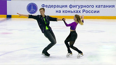 Ксения Ермакова — Владислав Пантелеев. Ритм-танец. Кубок России по фигурному катанию 2021/22