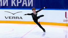 Макар Пузин. Короткая программа. Кубок России по фигурному катанию 2021/22