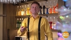 Чай с лимоном в лимоне. Доброе утро. Фрагмент