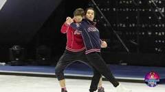 Ксения Бородина и Дмитрий Соловьев. Профайл. Ледниковый период 2021. Фрагмент