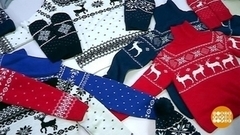 Зимняя классика: свитер с оленями. Доброе утро. Фрагмент