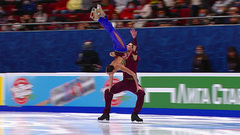 Аннабель Морозова — Андрей Багин. Произвольный танец. Чемпионат России по фигурному катанию 2022