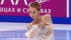 Ксения Синицына. Короткая программа. Чемпионат России по фигурному катанию 2022