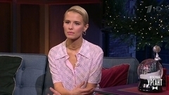 Актриса Любовь Аксенова о сериале "Почка". Вечерний Ургант