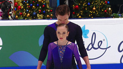 Юлия Артемьева — Михаил Назарычев. Произвольная программа. Чемпионат России по фигурному катанию 2022