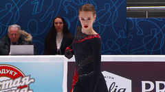 Майя Хромых. Произвольная программа. Чемпионат России по фигурному катанию 2022