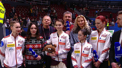 Этери Тутберидзе: "Надеюсь, что девочки еще поработают, чтобы мы могли бороться"