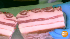 Сало: считаем прослойки. Доброе утро. Фрагмент