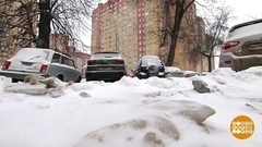 Снегу навалило… А убирает — кто?! Доброе утро. Фрагмент