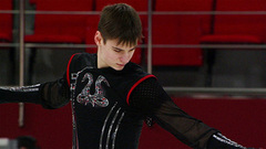 Артем Ковалев. Короткая программа. Первенство России по фигурному катанию среди юниоров 2022