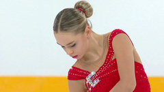 Мария Захарова. Короткая программа. Первенство России по фигурному катанию среди юниоров 2022