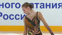 Софья Муравьева. Произвольная программа. Первенство России по фигурному катанию среди юниоров 2022