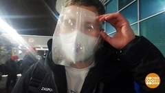 Хоккеист косплеит сварщика. Доброе утро. Суббота. Фрагмент