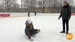 Гололед: как правильно ходить и падать. Доброе утро. Суббота. Фрагмент