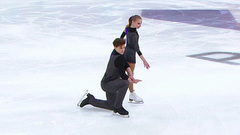 Екатерина Гейниш — Илья Миронов. Короткая программа. Финал Кубка России по фигурному катанию 2021/22