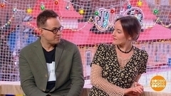 Полина Чернышова, Андрей Богатырев – о фильме «Красный призрак». Доброе утро. Фрагмент