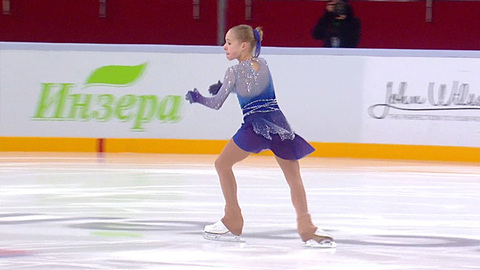 Вероника Яметова. Короткая программа. Финал Кубка России по фигурному катанию 2021/22