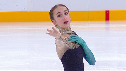Валерия Шульская. Короткая программа. Финал Кубка России по фигурному катанию 2021/22