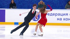 Елизавета Пасечник — Дмитрий Блинов. Ритм-танец. Финал Кубка России по фигурному катанию 2021/22