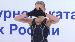 Виктория Морозова. Произвольная программа. Финал Кубка России по фигурному катанию 2021/22