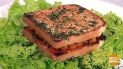 Постный сэндвич с нутом. Доброе утро. Фрагмент