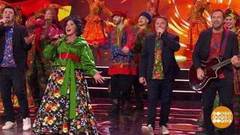 Поздравляем Надежду Бабкину и Валерия Леонтьева. Доброе утро. Суббота. Фрагмент