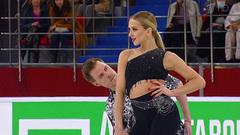 Виктория Синицина — Никита Кацалапов. Ритм-танец. Тинькофф Кубок Первого канала по фигурному катанию 2022