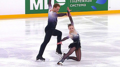 Александра Бойкова — Дмитрий Козловский. Короткая программа. Тинькофф Кубок Первого канала по фигурному катанию 2022