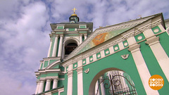 Смоленский Свято-Успенский кафедральный собор в ожидании Пасхи. Доброе утро. Суббота. Фрагмент