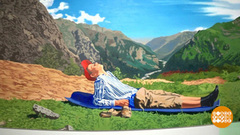 «Новая красивая выставка. Лето» в Зарядье. Доброе утро. Фрагмент