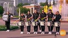 Барабанное шоу «Vasiliev Groove». Доброе утро. Суббота. Фрагмент
