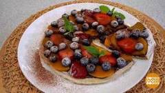 Пицца с ягодами. Доброе утро. Фрагмент