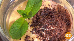 Холодный кофейный десерт. Доброе утро. Фрагмент