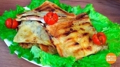 Слоеный пирог на мангале. Доброе утро. Фрагмент