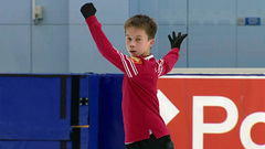 Кирилл Сарновский. Короткая программа. Контрольные прокаты сборной России по фигурному катанию 2022/23