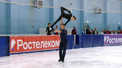 Юлия Артемьева — Алексей Брюханов. Произвольная программа. Пары. Контрольные прокаты сборной России по фигурному катанию 2022/23