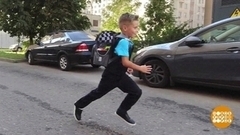 Дорога в школу. Осторожнее! Доброе утро. Фрагмент