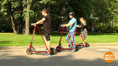 Самокат не выдержит двоих. Доброе утро. Фрагмент