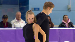 София Алексова — Илья Владимиров. Произвольный танец. Контрольные прокаты сборной России по фигурному катанию 2022/23