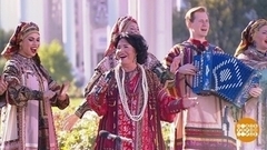 Надежда Бабкина и ансамбль «Русская песня». Доброе утро. Суббота. Фрагмент