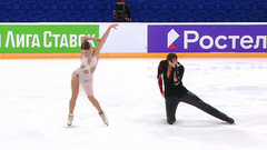 Елизавета Пасечник — Максим Некрасов. Произвольный танец. Контрольные прокаты сборной России по фигурному катанию 2022/23