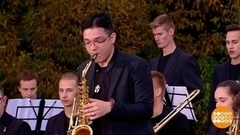 Всероссийский молодежный джазовый оркестр под управлением Павла Овчинникова. Доброе утро. Суббота. Фрагмент