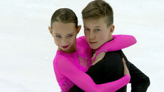 Анна Елисеева — Михаил Числов. Ритм-танец. Юниоры. Гран-при России по фигурному катанию 2022/23