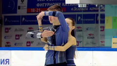 Анна Елисеева — Михаил Числов. Произвольный танец. Юниоры. Москва. Гран-при России по фигурному катанию 2022/23