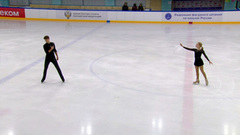 Варвара Смирнова — Алексей Белкин. Произвольная программа. Юниоры. Москва. Гран-при России по фигурному катанию 2022/23
