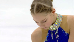 Виктория Морозова. Короткая программа. Москва. Гран-при России по фигурному катанию 2022/23