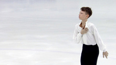 Макар Пузин. Произвольная программа. Москва. Гран-при России по фигурному катанию 2022/23