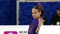 Карима Аскарова. Короткая программа. Москва. Гран-при России по фигурному катанию 2022/23