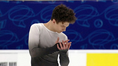 Иван Попов. Короткая программа. Москва. Гран-при России по фигурному катанию 2022/23